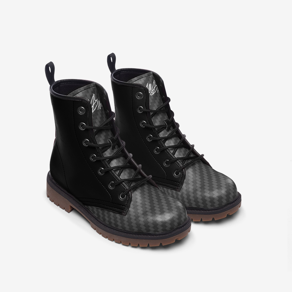 carbon high top boots