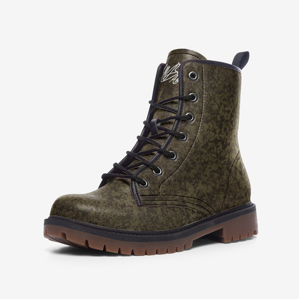 abc brown two high top boot