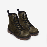 abc brown two high top boot