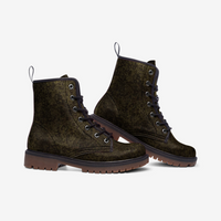 abc brown two high top boot