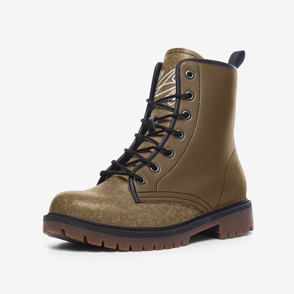 abc brown high step boots
