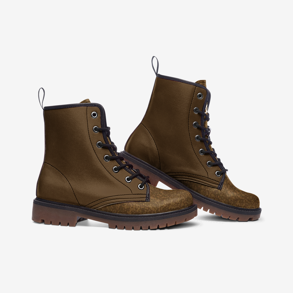 abc brown high step boots