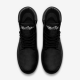 abc black low boot