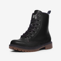 abc black high step boots