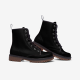 abc black high step boots