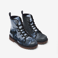 abc bw marble high step boots