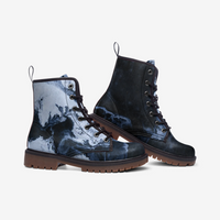 abc bw marble high step boots