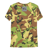 abc camo athletic tee