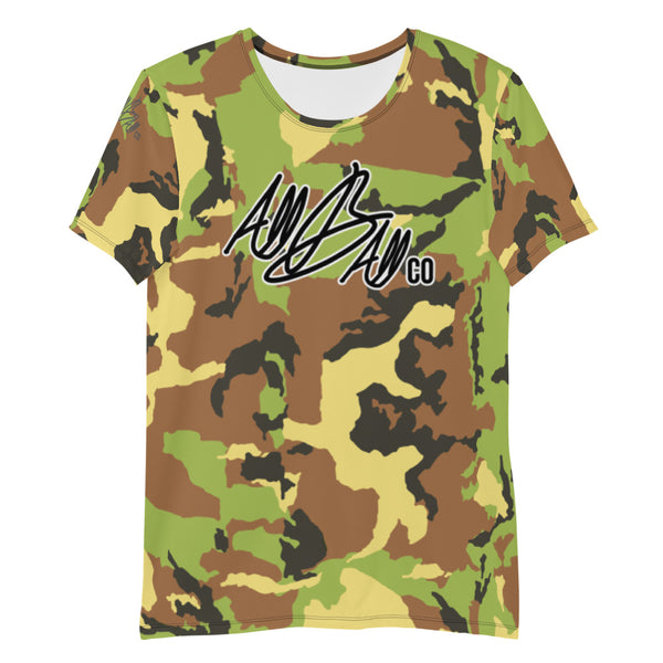 abc camo athletic tee