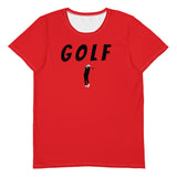 golf guy original athletic tee 'red'