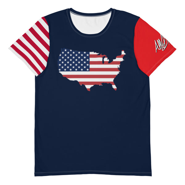 abc usa athletic tee