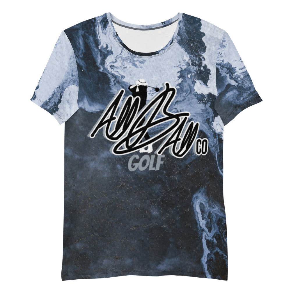 abc golf guy athletic tee 2.0 'marble'