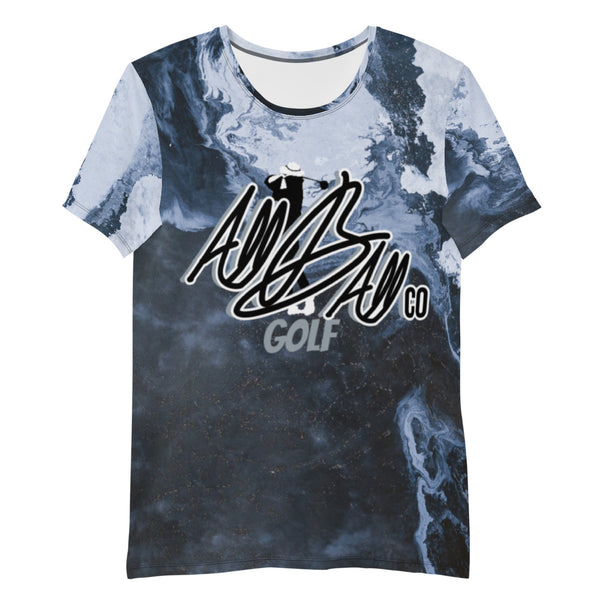 abc golf guy athletic tee 2.0 'marble'