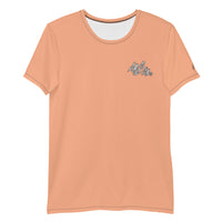 abc classic athletic tee 'coral'