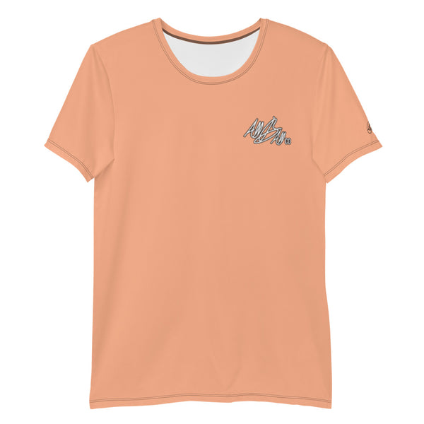 abc classic athletic tee 'coral'