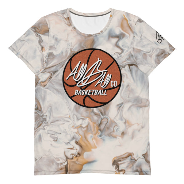 abc basketball athletic tee