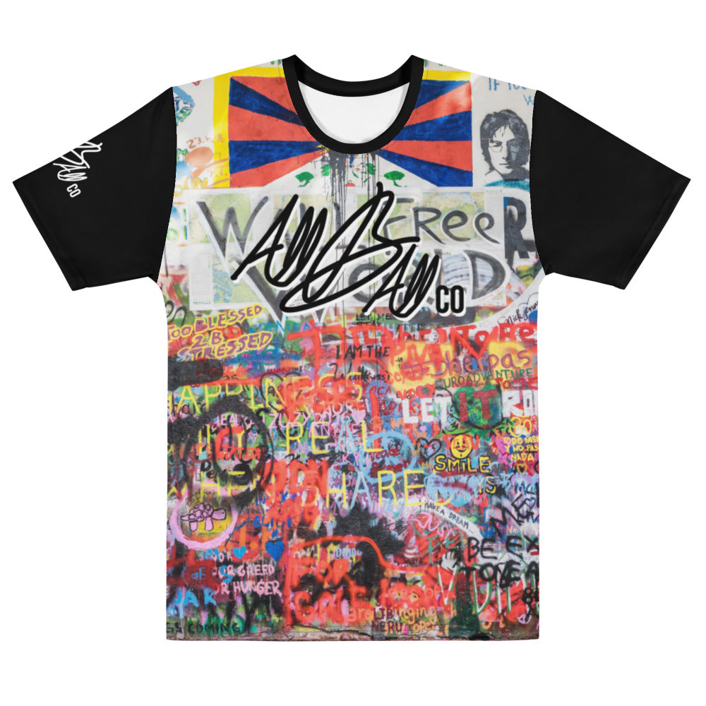 abc graffiti tee