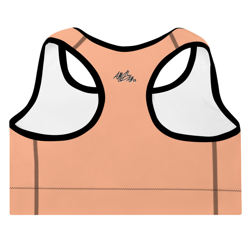 abc sports bra 'orange'