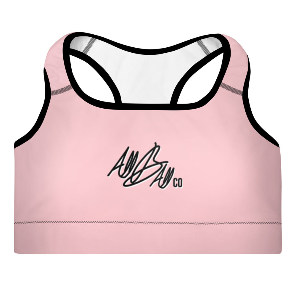 abc sports bra 'pink'