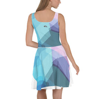 golf gal dress 'myst blue'