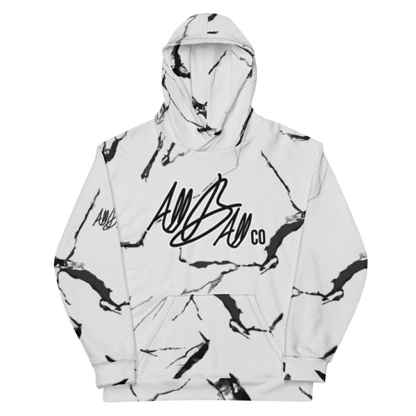 abc marble hoodie