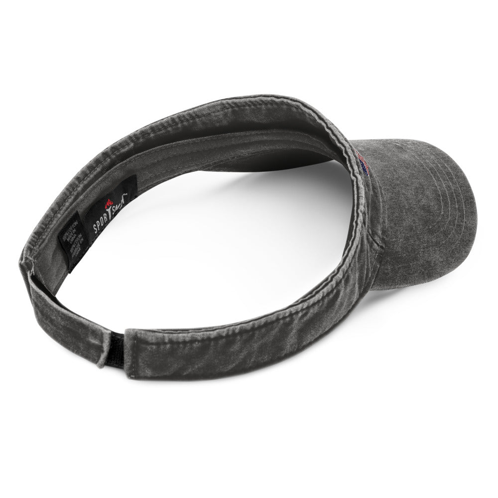 abc usa vintage visor