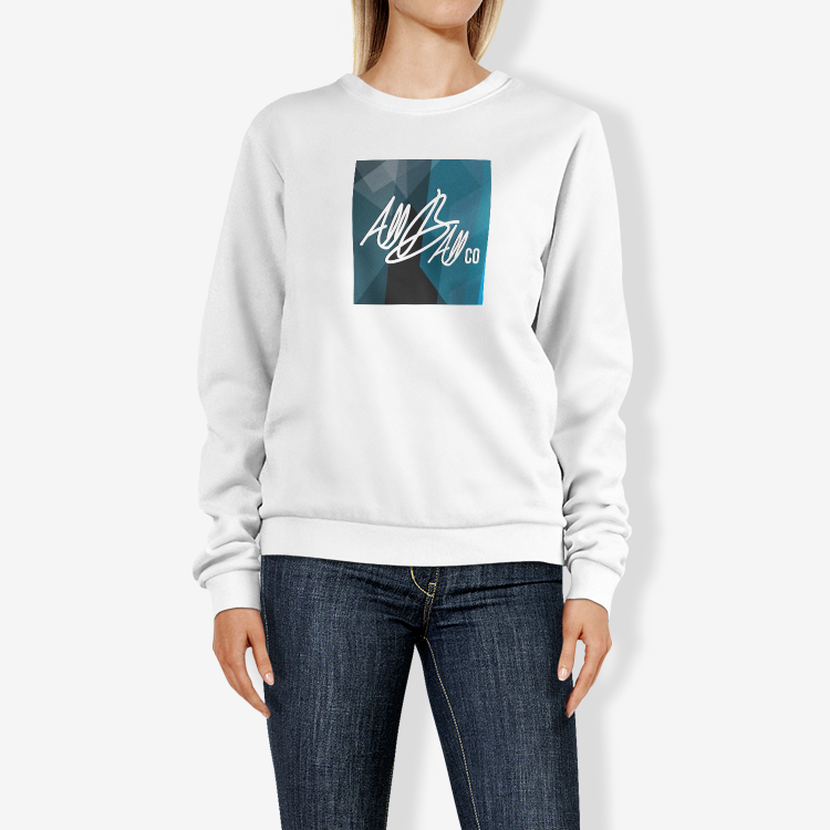 abc tru blue womens crew