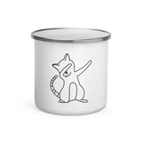 abc dabbin cat mug