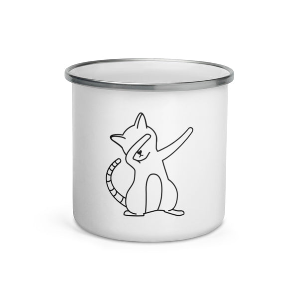 abc dabbin cat mug
