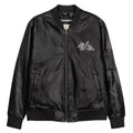 abc Leather Bomber Jacket