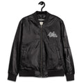 Leather Bomber Jacket