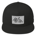 abc square flat cap