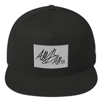 abc square flat cap
