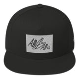 abc square flat cap