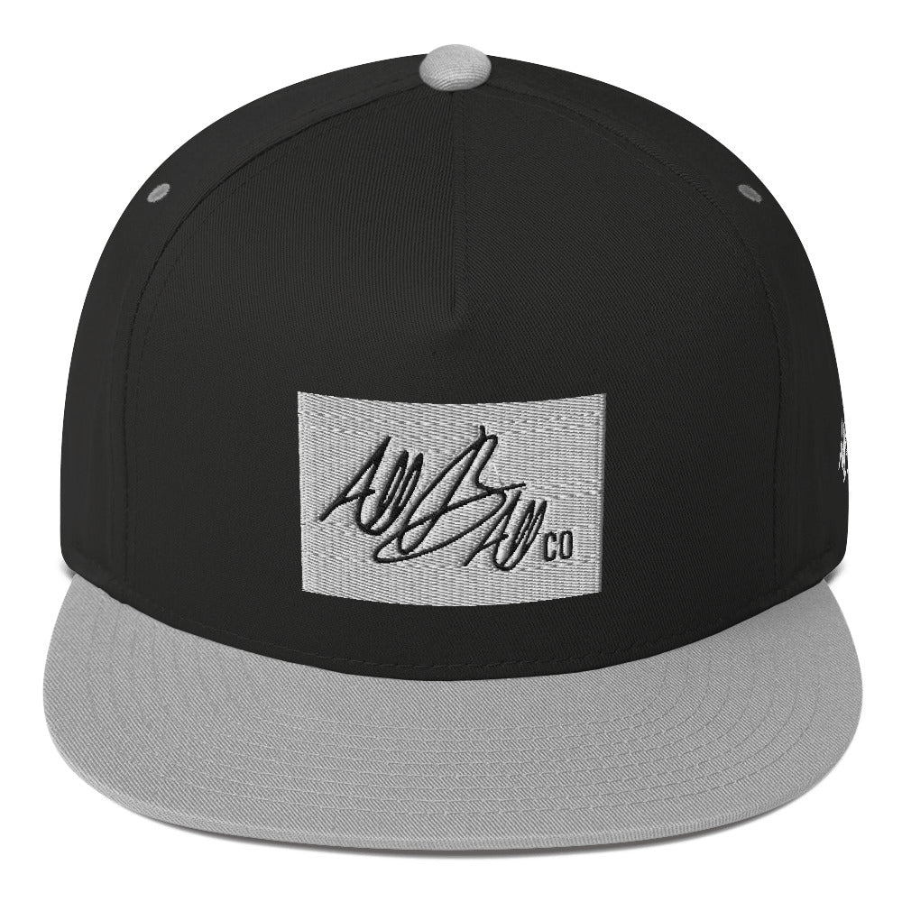 abc square flat cap