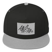 abc square flat cap