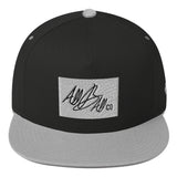 abc square flat cap