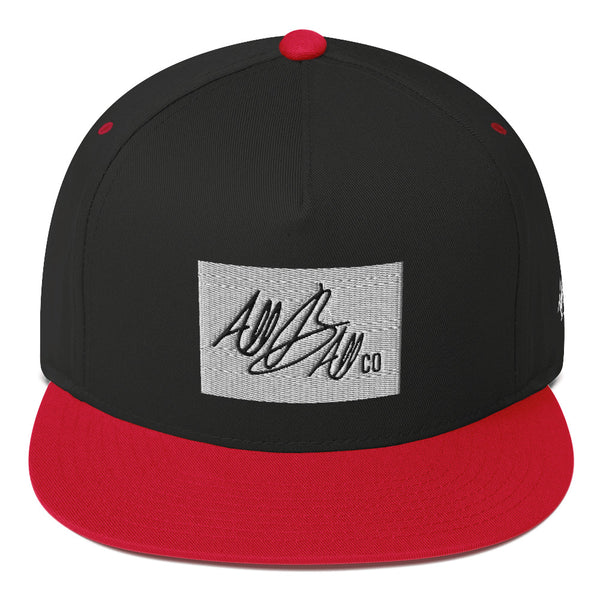 abc square flat cap