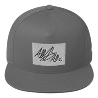 abc square flat cap