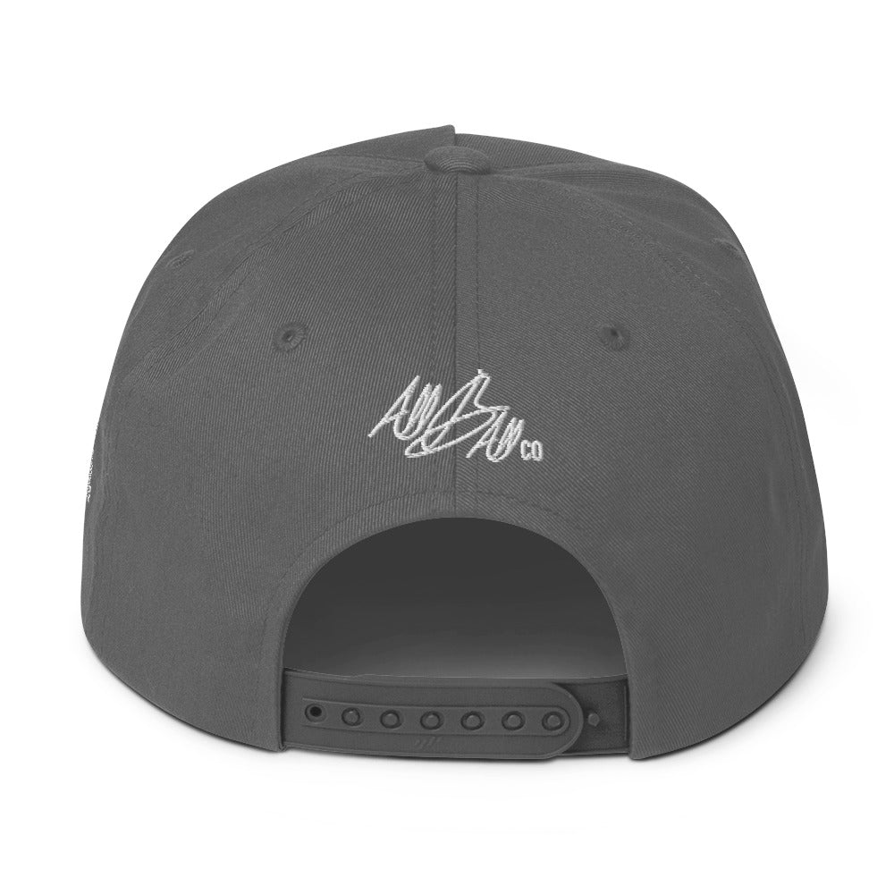 abc square flat cap