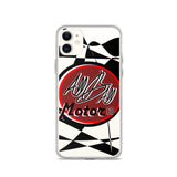 burnin tires iphone case