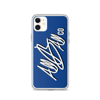 abc blue iphone case