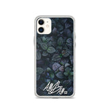 abc purple leaf iphone case
