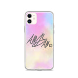 abc cotton candy iphone case