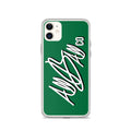 abc classic iphone case 'green'