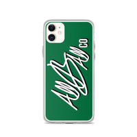 abc classic iphone case 'green'