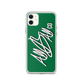 abc classic iphone case 'green'