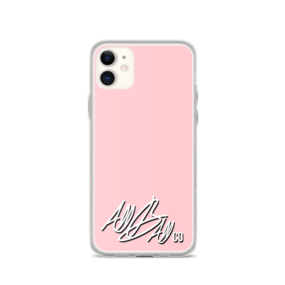 abc iphone case 'pink'