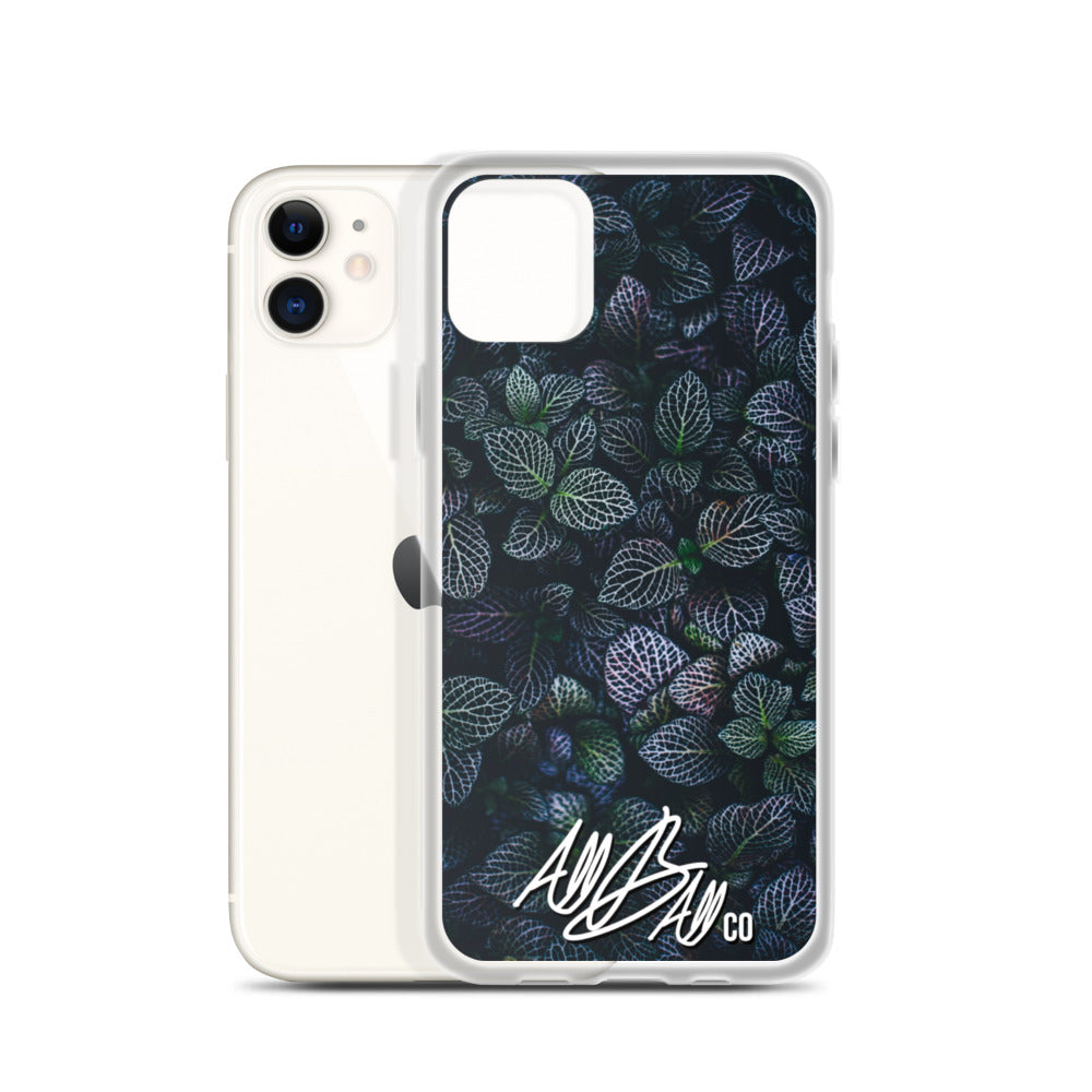 abc purple leaf iphone case