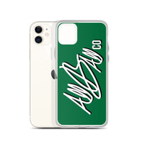 abc classic iphone case 'green'